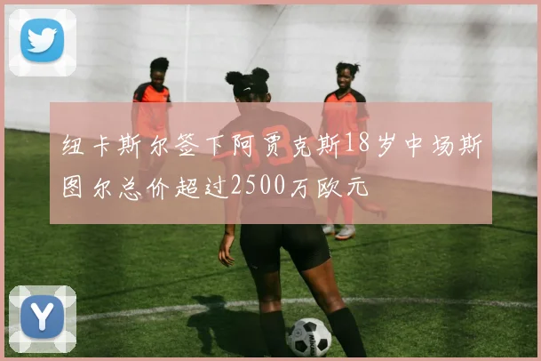纽卡斯尔签下阿贾克斯18岁中场斯图尔总价超过2500万欧元